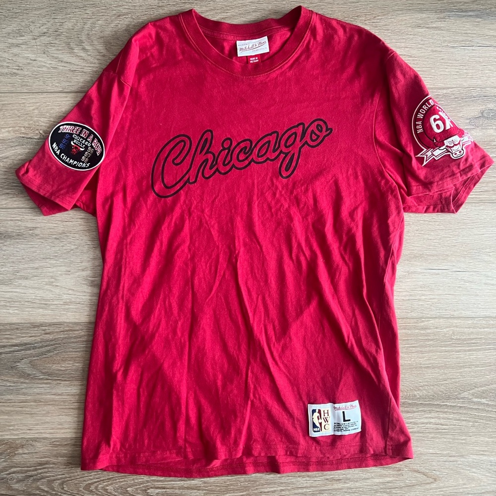 Chicago bulls Mitchell & Ness Champions City SS Tee Michael Jordan